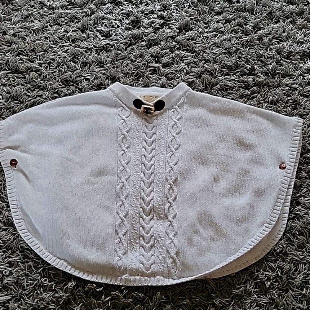 Hope and Henry Girls Sweater Cape